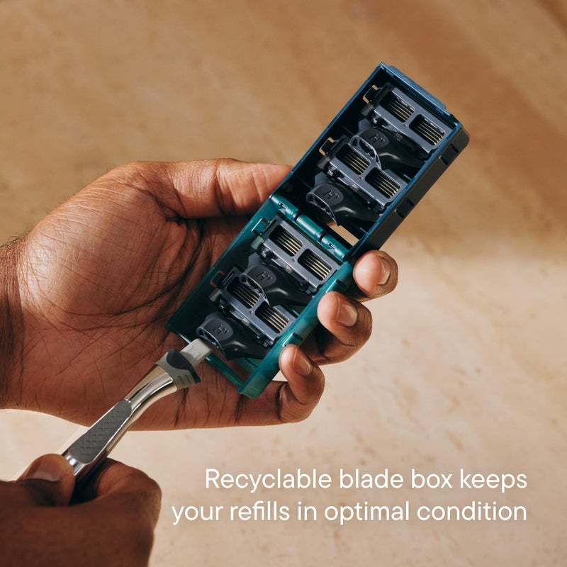 Harry's Original Razor Blades for Men - 10 Count - Premium Razor Blade Refill Cartridges - German Engineered - Image 5